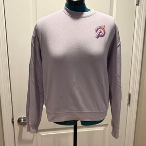 Peloton Purple show up Sweatshirt